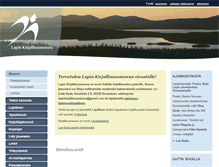 Tablet Screenshot of lapinkirjallisuusseura.fi
